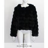 羽織るだけでリッチな気分に ファーショートコート ファー | Riff | 詳細画像14 