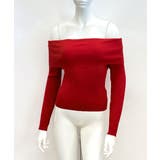 華奢見え オフショルリブニット リブ編み | Riff | 詳細画像23 