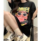 前後BIGプリントデザイン プリントTシャツ オーバーサイズ | Riff | 詳細画像6 