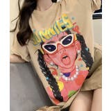 前後BIGプリントデザイン プリントTシャツ オーバーサイズ | Riff | 詳細画像15 