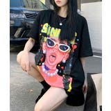 前後BIGプリントデザイン プリントTシャツ オーバーサイズ | Riff | 詳細画像9 