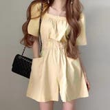 ベージュ | カジュアルすぎない大人のオールインワン ロンパース オールインワン | Riff