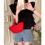 360°どこから見ても可愛い フリルトップス ノースリーブ | Riff | 詳細画像12 