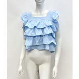 360°どこから見ても可愛い フリルトップス ノースリーブ | Riff | 詳細画像14 