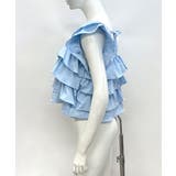 360°どこから見ても可愛い フリルトップス ノースリーブ | Riff | 詳細画像15 