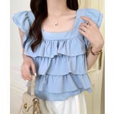 360°どこから見ても可愛い フリルトップス ノースリーブ | Riff | 詳細画像8 