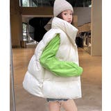 中綿ベスト ダウンベスト オーバーサイズ | Riff | 詳細画像5 