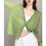 シアーカーディガン シースルー サマーニット | Riff | 詳細画像9