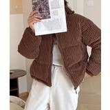 コーデュロイ中綿ブルゾン ダウン ファイバー | Riff | 詳細画像15 