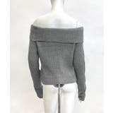 オフショルニットトップス オフショルダー オフタートル | Riff | 詳細画像16 