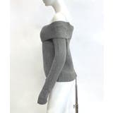 オフショルニットトップス オフショルダー オフタートル | Riff | 詳細画像15 