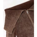 オフショルダー前ZIPトップス ニット オフショル | Riff | 詳細画像29 