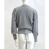 リボン付きVネックカーディガン ニットカーディガン パフスリーブ | Riff | 詳細画像23 