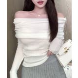 オフショルニット オフショルダー セーター | Riff | 詳細画像2 