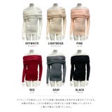 オフショルニット オフショルダー セーター | Riff | 詳細画像20 