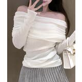 オフショルニット オフショルダー セーター | Riff | 詳細画像4 