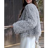 フェイクファーコート ミドル丈 ジャケット | Riff | 詳細画像9 