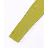 ラウンドネックリブカーディガン リブ編み ショート丈 | Riff | 詳細画像30 