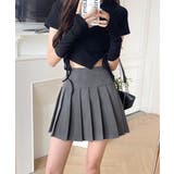 プリーツミニスカート インナーパンツ付き ショート丈スカート | Riff | 詳細画像10 