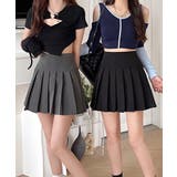 プリーツミニスカート インナーパンツ付き ショート丈スカート | Riff | 詳細画像17 