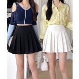 プリーツミニスカート インナーパンツ付き ショート丈スカート | Riff | 詳細画像18 