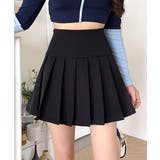 プリーツミニスカート インナーパンツ付き ショート丈スカート | Riff | 詳細画像2 