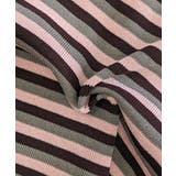 アームウォーマー付き トップス ボーダー | Riff | 詳細画像26 