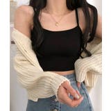 クロップド丈キャミソール インナー ショート丈 | Riff | 詳細画像12 