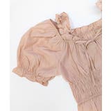 オフショルダーシャーリングトップス フリル パフスリーブ | Riff | 詳細画像29