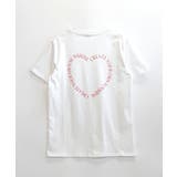 ロゴハートバックプリントTシャツ ロゴプリント プリントT | Riff | 詳細画像23 