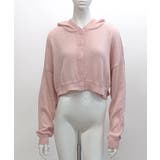 シアーニットカーディガン ボタンフード ショート丈 | Riff | 詳細画像17 