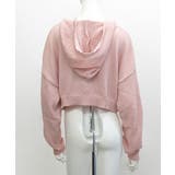 シアーニットカーディガン ボタンフード ショート丈 | Riff | 詳細画像19 