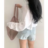 シアーニットカーディガン ボタンフード ショート丈 | Riff | 詳細画像5 