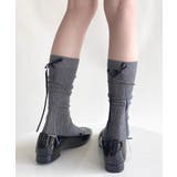 シアーハイソックス リボン 靴下 | Riff | 詳細画像6 