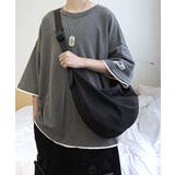 ナイロンショルダーバッグ メッセンジャーバッグ ハーフムーンバッグ | Riff | 詳細画像12 