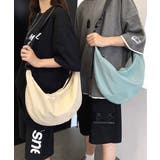 ナイロンショルダーバッグ メッセンジャーバッグ ハーフムーンバッグ | Riff | 詳細画像3 