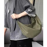 ナイロンショルダーバッグ メッセンジャーバッグ ハーフムーンバッグ | Riff | 詳細画像8 