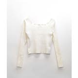 リブトップス メロウフリル オフショル | Riff | 詳細画像26 