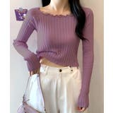 リブトップス メロウフリル オフショル | Riff | 詳細画像12 