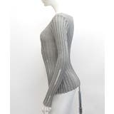 前ボタンダメージニット カーディガン ニットカーデ | Riff | 詳細画像21 