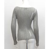 前ボタンダメージニット カーディガン ニットカーデ | Riff | 詳細画像22 