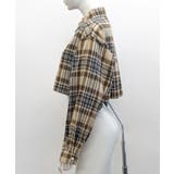 チェック柄ショート丈シャツ クロップド丈 ゆるシャツ | Riff | 詳細画像23 