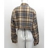チェック柄ショート丈シャツ クロップド丈 ゆるシャツ | Riff | 詳細画像24 