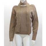 マフラー付きニット セーター ワンショルダー | Riff | 詳細画像27 