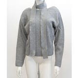 マフラー付きニット セーター ワンショルダー | Riff | 詳細画像28 