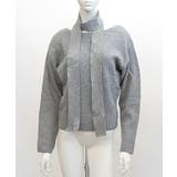 マフラー付きニット セーター ワンショルダー | Riff | 詳細画像29 