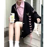 レースアップリボンカーディガン ニット セーター | Riff | 詳細画像10 