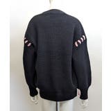 レースアップリボンカーディガン ニット セーター | Riff | 詳細画像22 