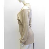 ハイネックノースリーブワンピース+オフショルダーショートニット レイヤード | Riff | 詳細画像15 