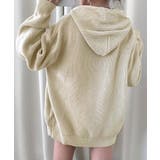 リブニットパーカー セーター フード | Riff | 詳細画像11 